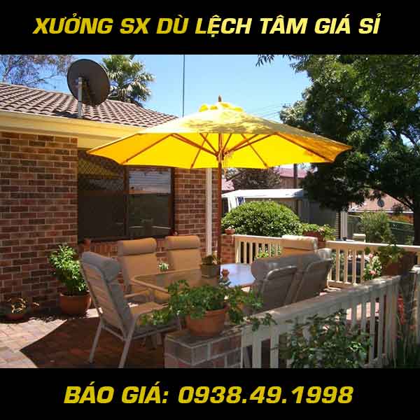 Xưởng sản xuất dù lệch tâm tại TPHCM