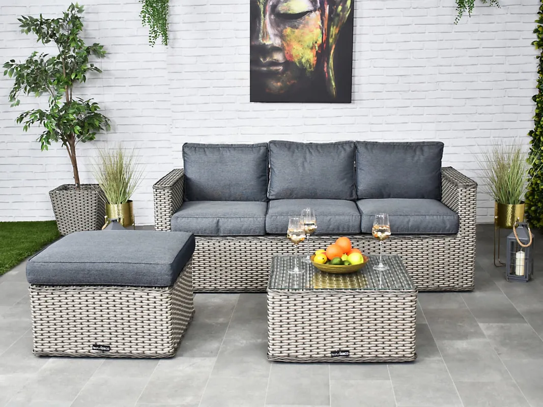Bàn Ghế Giả Mây Phòng Khách 7