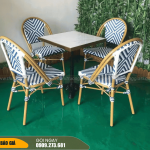 Bàn ghế giả mây BGM0050