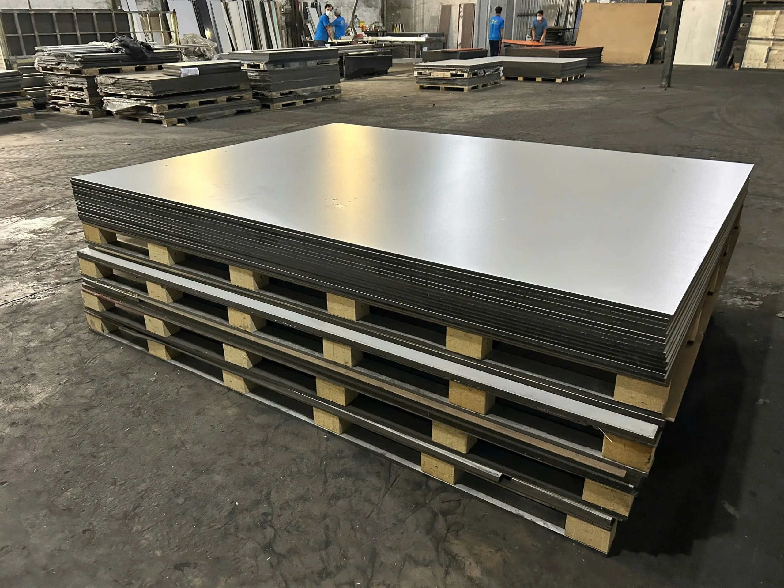 Tấm Compact HPL phủ laminate bóng 1
