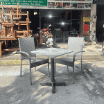 Bàn ghế giả mây BGM006
