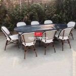 Bàn ghế giả mây BGM0034