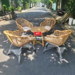 Bàn ghế giả mây BGM0030