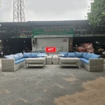 Bàn ghế giả mây BGM0022