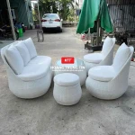 Bàn ghế giả mây BGM0017