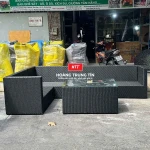Bàn ghế giả mây BGM0016
