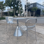 Bàn ghế Sắt BGS006