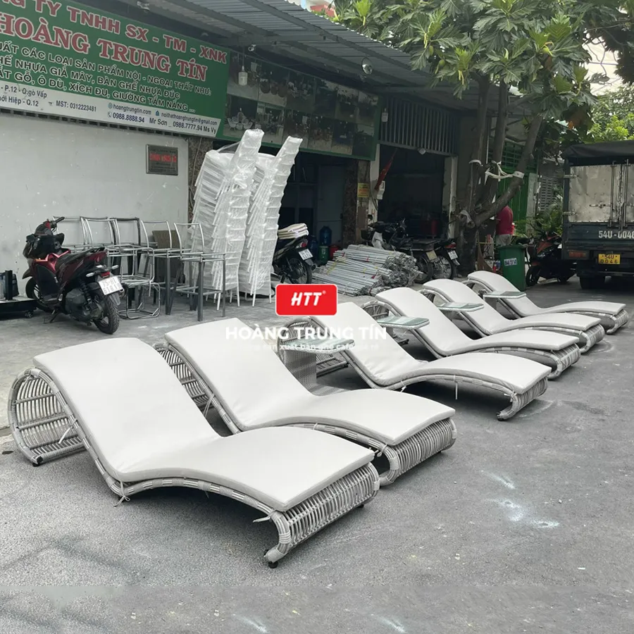Giường tắm nắng giả mây GTN04