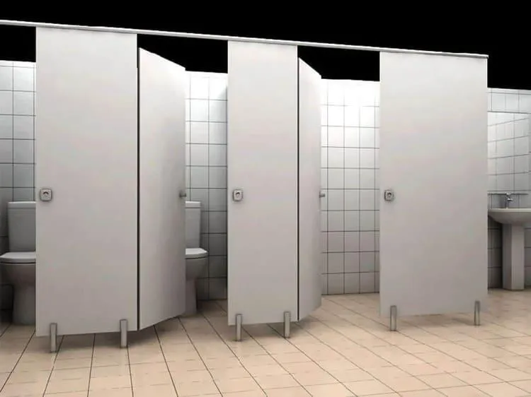 ứng dụng Tấm Compact HPL màu ghi