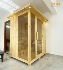 Lắp đặt Phòng Xông Hơi khô trọn gói cho 3 Người, Giá tốt, Bảo hành 24 tháng